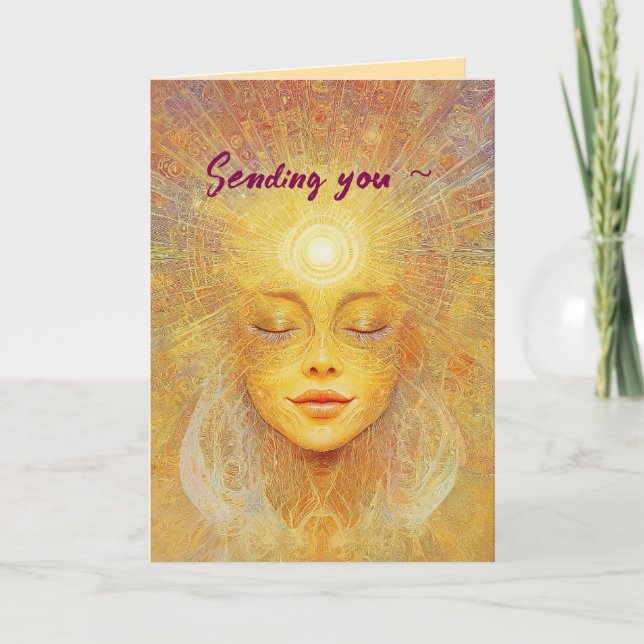 REMERCIEMENTS GOOD VIBES OBTENEZ UNE CARTE DE BIEN-ÊTRE (Devant)