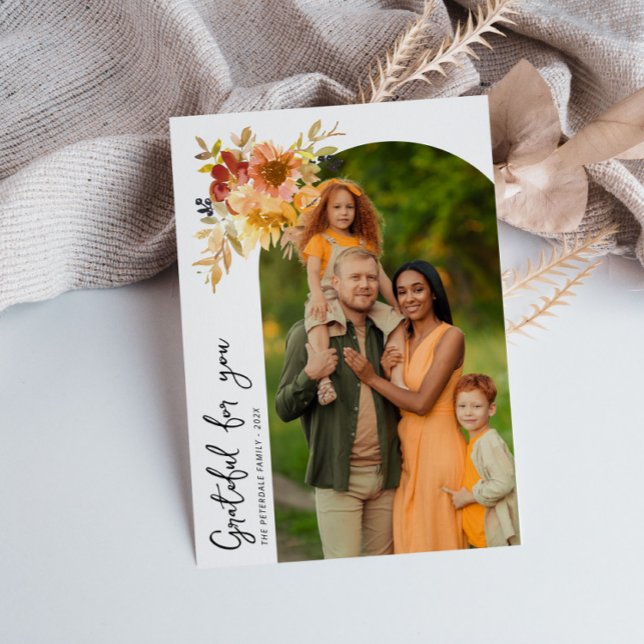 Remerciements Gratuit, photo remerciant carte de voeux (Créateur téléchargé)