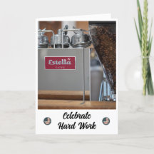 Grind and Brew - Une carte de fête du travail