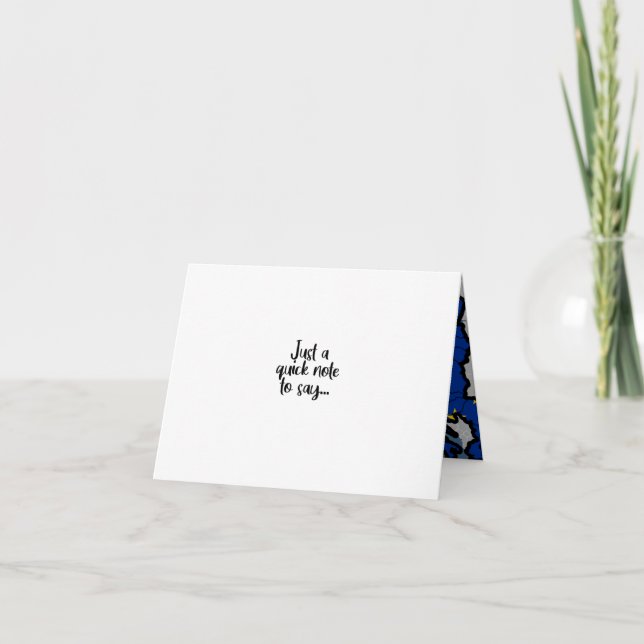 REMERCIEMENTS HEUREUSE CARTE DE JOUR BREXIT (Devant)