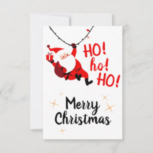 Remerciements Ho ho ho ho ho ho ! Carte blanche de Merry Christm