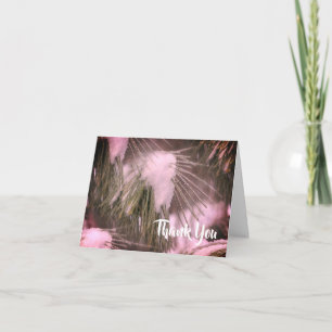 Remerciements Ice Et Neige Hiver Personnalisable Carte de remerc