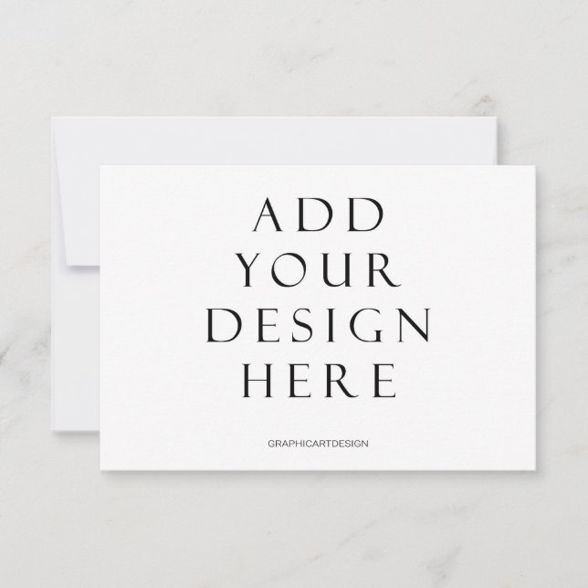 Remerciements Impression de carte horizontale 3,5x5" Téléchargez (Devant)