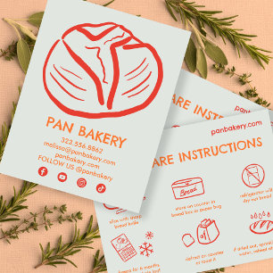 Remerciements Instructions de la carte de soins BREAD pour la ca