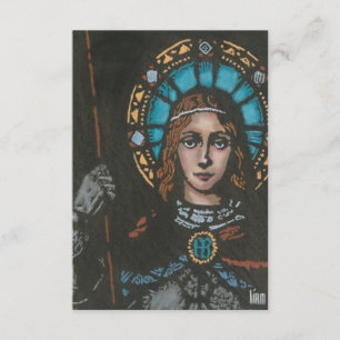 Remerciements Intercession de la carte de prière Jeanne d'Arc