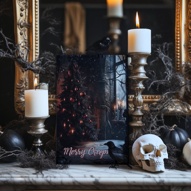 Remerciements Joyeuse carte de Noël Creepmas (Créateur téléchargé)