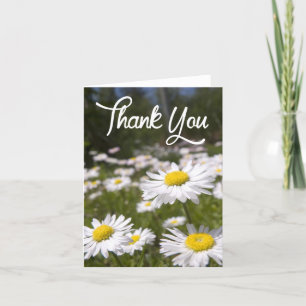 Remerciements Joyeuse carte de voeux d'anniversaire Flower Garde