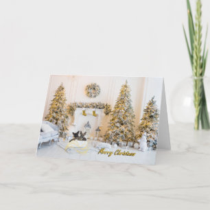 Remerciements Joyeux Noël Chihuahua Carte de voeux