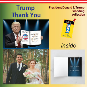 Remerciements Le président Trump est le plus grand Carte de reme