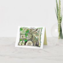 "Les Endroits où nous irons" Carte de remerciement