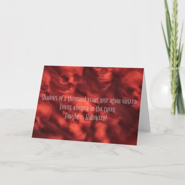 Remerciements LIVRE DE LA Carte de voeux MORTE (Devant)