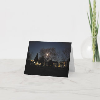 Remerciements "Lonely Without You" - carte de voeux vierge