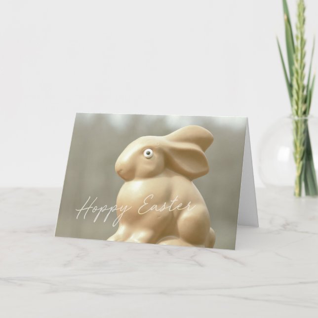 Remerciements M. Carte de voeux RABBIT (Devant)