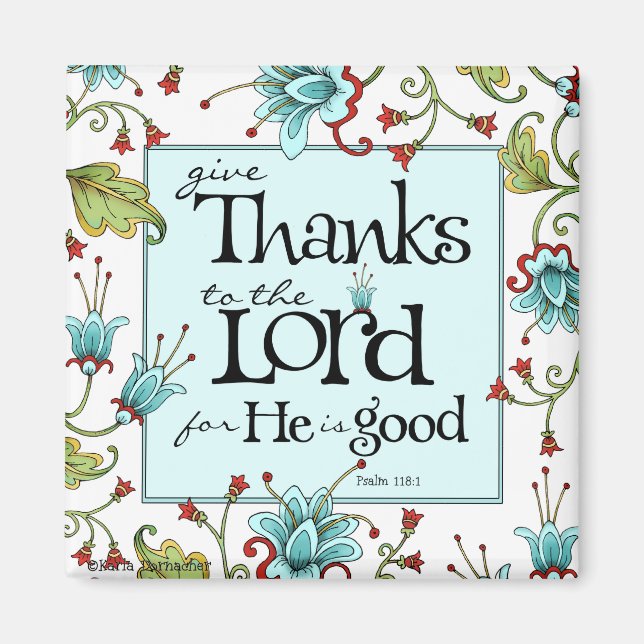 Remerciements - Magnet (Devant)