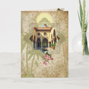 Remerciements MARAKECH - Carte de voeux