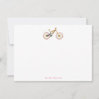 Remerciements Mariah Bike Carte de note personnalisée