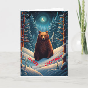 REMERCIEMENTS MERRY PORTEZ LA CARTE DE NOËL POUR N'IMPORTE QUI