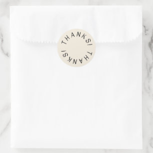Remerciements minimum autocollant Poshmark vendeur