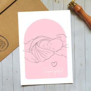 Remerciements Miracle Baby IVF Fertility Doctor Carte de remerci