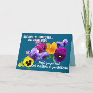 Remerciements modifier votre façon de penser carte inspirante 25