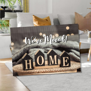 Remerciements Nous avons une nouvelle carte de maison   Annonce 