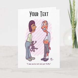 Remerciements Nouvelle carte de voeux pour animaux