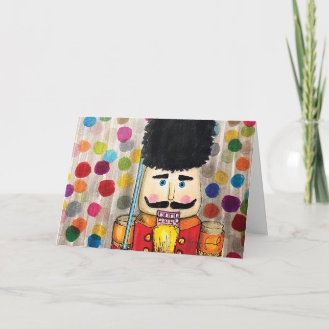 Remerciements Nutcracker - Carte de vacances (Devant)