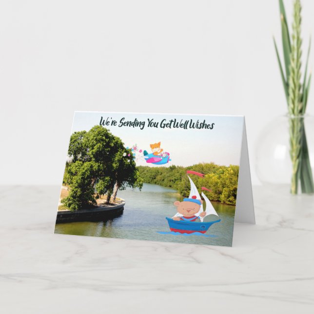 Remerciements Obtenez une carte de bien pour Jeune Garçon (Devant)