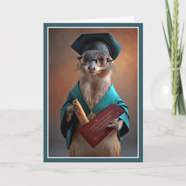 Remerciements Pantalon Smarty Weasel Carte de graduation (Devant)