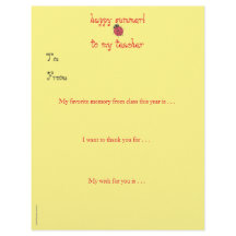 Remerciements personnalisés de fin d'année à l'ens