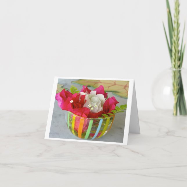 Remerciements Petite carte de voeux pliée de 4 po x 5,6 po (Devant)