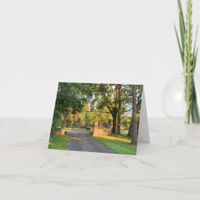 Remerciements Petite carte de voeux pliée de 4 po x 5,6 po (Devant)