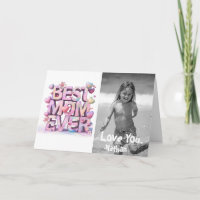 *~* Photo Whimsical Emoji AP72 Carte de fête des m