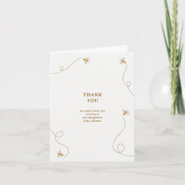 Remerciements pour la Baby Shower de Little Bee