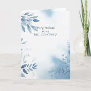 Remerciements Pour mon mari, carte d'anniversaire de mariage