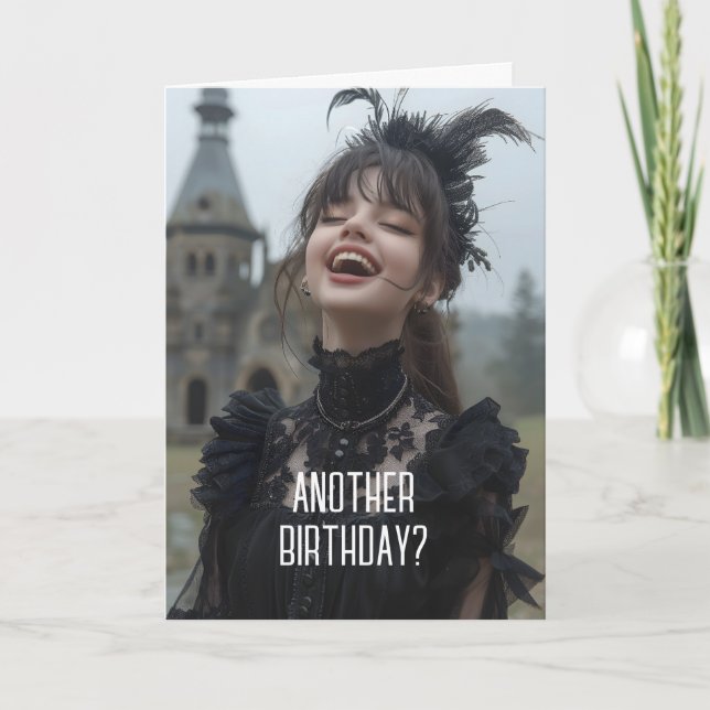 REMERCIEMENTS RIRE DE LA CARTE D'ANNIVERSAIRE (Devant)