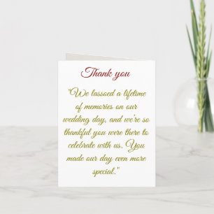 Remerciements Saddle & Sparkle Western Mariage Carte de remercie
