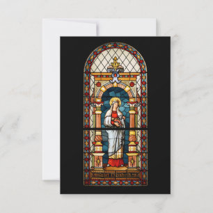 Remerciements Sainte Élisabeth de Hongrie Carte Sainte Médiévale