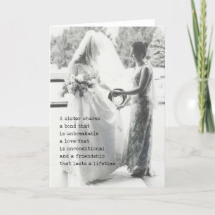 Remerciements SIBLING SECRETS Carte de voeux