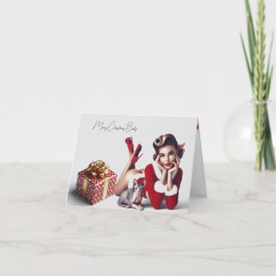 Remerciements Sphynx Chat Carte de Noël adulte