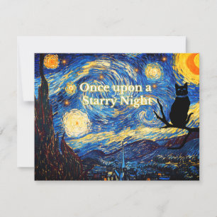 Remerciements Starry Night Vincent van Gogh Carte de voeux pour