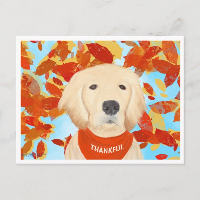 Remerciements - Tomber Dans Ma Vie Carte Postale (Devant)