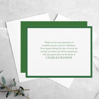Typographie Élégante Minimaliste Moderne Carte de