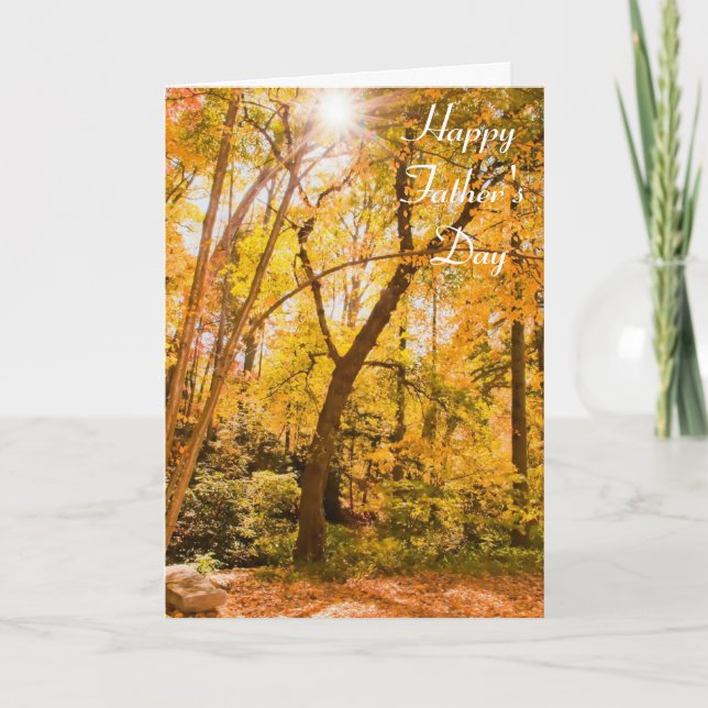 Remerciements Une carte de Fête des pères pour. votre mari (Devant)