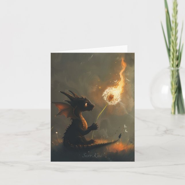 Remerciements Une carte de voeux inattendue (Devant)