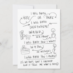 Remerciements Votre naissance votre carte de voeux de manière