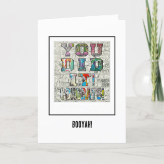 Remerciements Vous L'Avez Fait Félicitations Carte De Voeux