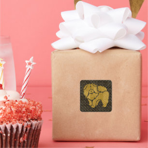 REMERCIER SPARKLY THANG ROUGH CHOW faux stickers m