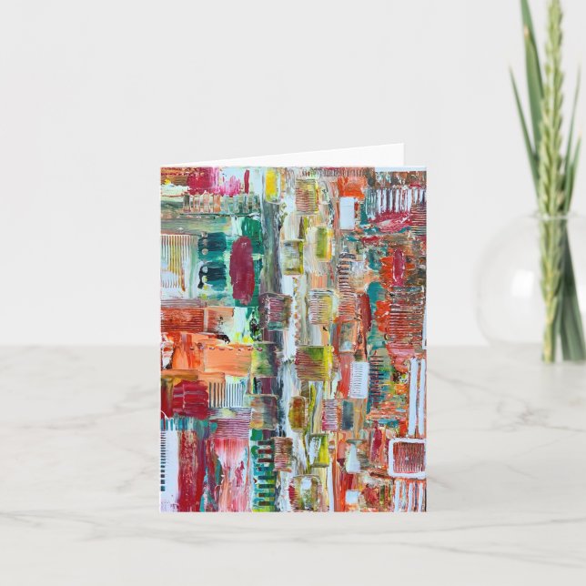 Remettre la carte de note vierge arrière (Devant)