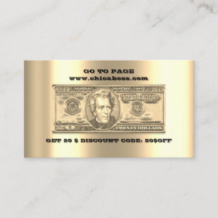 Remise Insertion Carte 20$ Code QR en ligne Gold